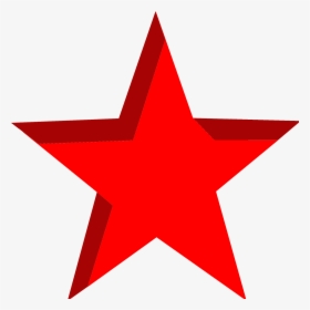 Red Star Png - Transparent Background Red Star Clipart, Png Download, Transparent PNG