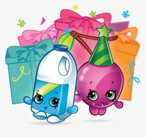 Water-bottle - Shopkins Birthday Clipart, HD Png Download, Transparent PNG
