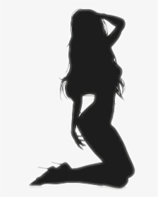 ##siluet #woman #sexywoman #mujer #laseñora #sexystyle - 2d Female Silhouette Sexy, HD Png Download, Transparent PNG