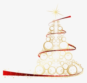 Christmas Tree Clipart On Transparent Background Image - Abstract Christmas Tree Png, Png Download, Transparent PNG