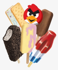 Angry Bird Ice Cream, HD Png Download, Transparent PNG