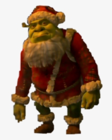 #shrek #santa #funny#freetoedit - Santa Shrek, HD Png Download, Transparent PNG