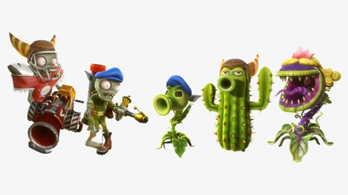 Plants Vs Zombies Garden Warfare - Plants Vs Zombies 2 Ps4 Characters, HD Png Download, Transparent PNG