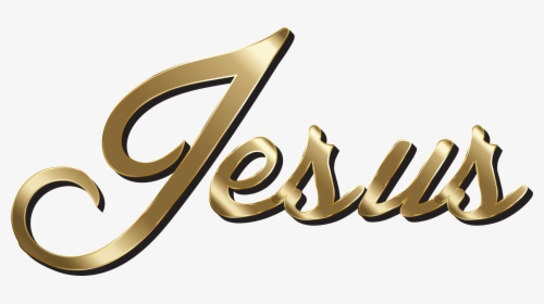 Jesus Polished Copper Typography Clip Arts - Jesus Png, Transparent Png, Transparent PNG