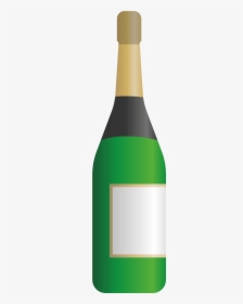 Champagne Bottle Vector Png, Transparent Png, Transparent PNG