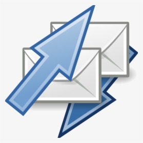 Mail Send Receive Svg Clip Arts - Send And Receive Emails, HD Png Download, Transparent PNG
