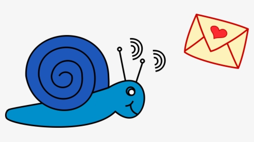 Transparent Email Clipart - Snail Mail Clipart, HD Png Download, Transparent PNG
