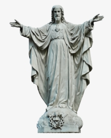 Jesus Clipart Stone - Jesus Christ Statue Png, Transparent Png, Transparent PNG