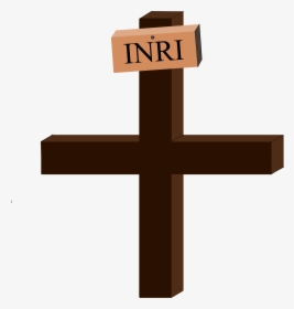 Jesus On The Cross - Cruz De Jesus Inri, HD Png Download, Transparent PNG