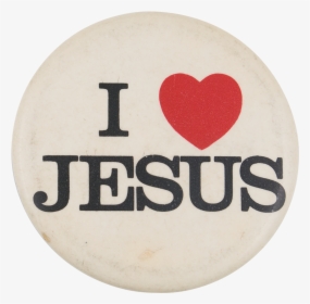I Love Jesus I Heart Button Museum, HD Png Download, Transparent PNG