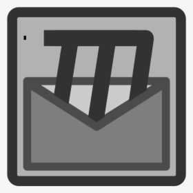 Ftmozilla Mail Svg Clip Arts - สัญลักษณ์ อีเมล์ สี เทา, HD Png Download, Transparent PNG