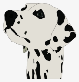 Clip Art At Clker - Dalmatian Face Clip Art, HD Png Download, Transparent PNG