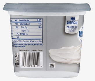 Philadelphia Cheese Cream Regular Spread 16 Oz - Plastic, HD Png Download, Transparent PNG