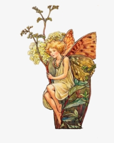 Vintage Fairy Pngs 🧚 - Queen Of The Meadow Fairy, Transparent Png, Transparent PNG