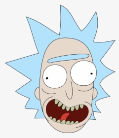 Rick's Face Rick And Morty, HD Png Download, Transparent PNG