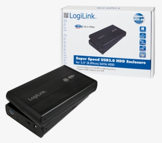Transparent External Hard Drive Png - Logilink Sata Usb 3.0, Png Download, Transparent PNG