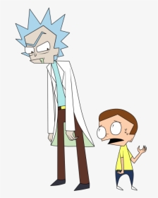 Rick And Morty - Rick And Morty Character Wearing Hat, HD Png Download, Transparent PNG