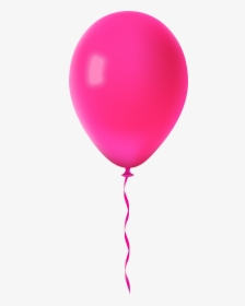 Pink Balloon Transparent Png Clip Art Image​ - Transparent Red Balloon Png, Png Download, Transparent PNG