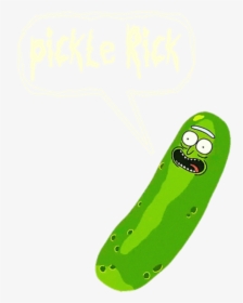 Banner Royalty Free Pickle Vector Large - Rick Y Morty Vector, HD Png Download, Transparent PNG