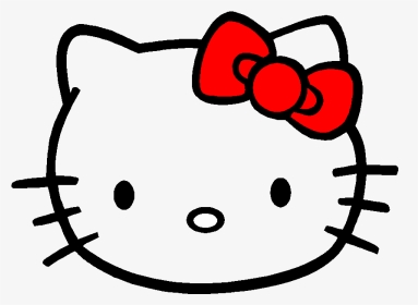 Graduation Clipart Hello Kitty - Hello Kitty Face Png, Transparent Png, Transparent PNG