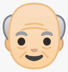 Android Old Man Emoji, HD Png Download, Transparent PNG