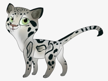 Clouded Leopard By Silver Storm Dragon - Clouded Leopard Clipart, HD Png Download, Transparent PNG