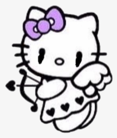#sanrio #kitty #horror #evil #myedit #glitch #gothic - Hello Kitty Png Dark, Transparent Png, Transparent PNG