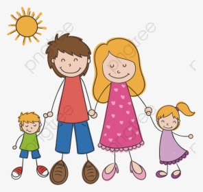 Family Clipart Vector Graphics - Clipart Familie, HD Png Download, Transparent PNG