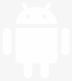 Android Logo White No Background Clipart , Png Download - Android Logo Black Background, Transparent Png, Transparent PNG
