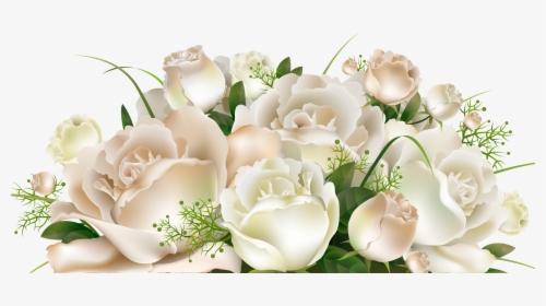 White Rose Bunch - Wedding Themes Vector, HD Png Download, Transparent PNG