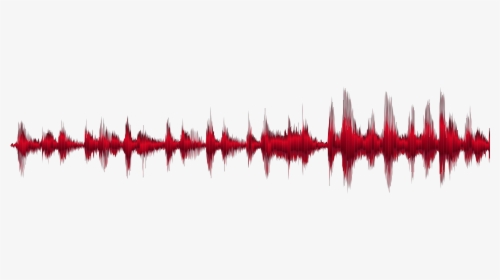 Crimson Sound Wave No Background Clip Arts - Red Sound Wave Transparent, HD Png Download, Transparent PNG