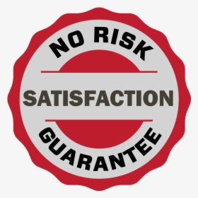 No Risk Money-back 100% Satisfaction Guarantee - No Risk Png, Transparent Png, Transparent PNG