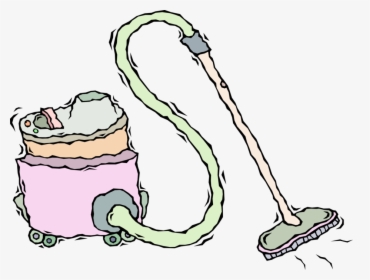 Vector Illustration Of Vacuum Cleaner Uses Centrifugal - Vacuum Cleaner Vector Png, Transparent Png, Transparent PNG