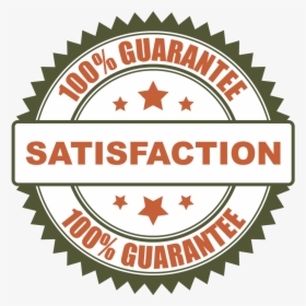 100% Satisfaction Guarantee - Label, HD Png Download, Transparent PNG
