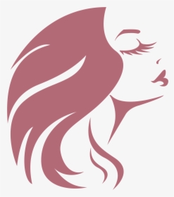 Transparent Pink Hair Png - Women Face Vector Png, Png Download, Transparent PNG