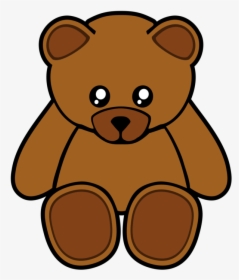 Animal Clipart Teddy Bear - Teddy Bear Vector Png, Transparent Png, Transparent PNG