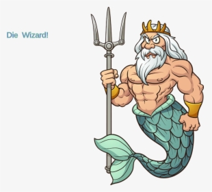 Poseidon Cartoons, HD Png Download, Transparent PNG