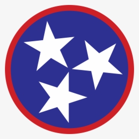Blue - Vector Tennessee Tri Star, HD Png Download, Transparent PNG