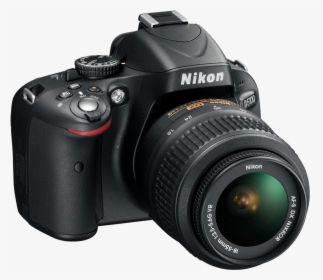 Photo Camera Png Image - Nikon D5200, Transparent Png, Transparent PNG
