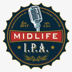 Midlifeipa S Podcast , Png Download - Vintage Beer Bottle Cap, Transparent Png, Transparent PNG
