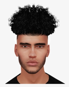 Chris Male Hairline - Imvu Realistic Male Avatar, HD Png Download, Transparent PNG