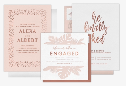 Engagement Party Invitations - Baby Shower, HD Png Download, Transparent PNG