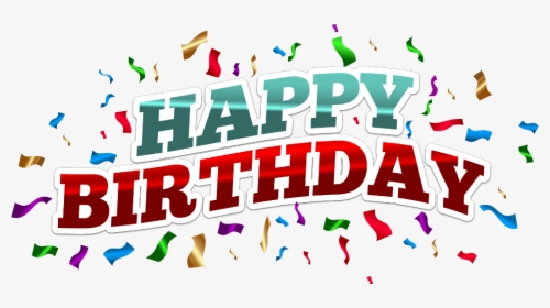 Transparent Background Happy Birthday Png Text, Png Download, Transparent PNG