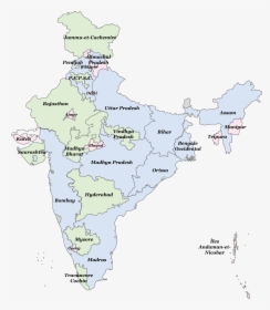 File Indian States Wikimedia - Sainik Schools In India Map, HD Png Download, Transparent PNG