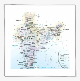 India Tourist Map Incredible India, HD Png Download, Transparent PNG