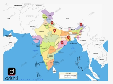 India Map 2019 Hd, HD Png Download, Transparent PNG