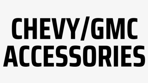 Chevy/gmc Truck Accessories - Black-and-white, HD Png Download, Transparent PNG