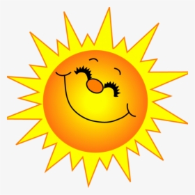 Clipart Sun Fancy - Ray Of Sunshine Cartoon, HD Png Download, Transparent PNG