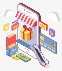 App Online Shopping Png, Transparent Png, Transparent PNG
