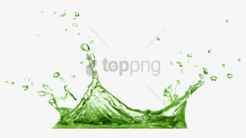 Free Png Download Green Water Splash Png Png Images - Transparent Background Water Splash Png, Png Download, Transparent PNG